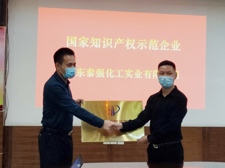 清远市实现历史零的突破！泰强化工获“国家知识产权示范企业”称号(图3)